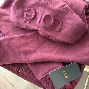 Lolë Burgundy Sweatshirt